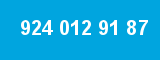 924 012 91 87 924 012 91 87